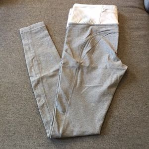 Light grey lululemon leggings size 8